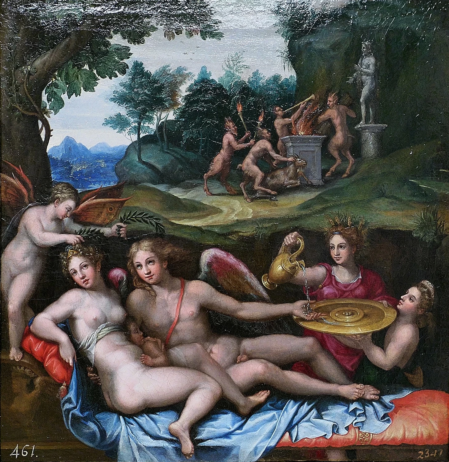 Perin del Vaga - 174, Le nozze di Psiche e Amore, Museo del Prado, Madrid